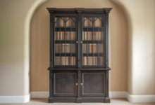 Benefits of a Bookcase with Doors