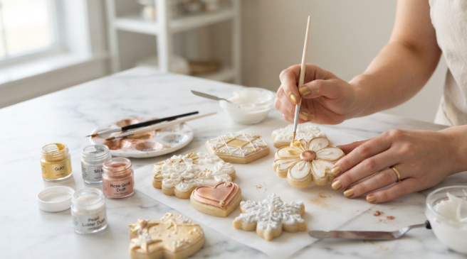 How Luster Dust Creates Instagram-Worthy Cakes